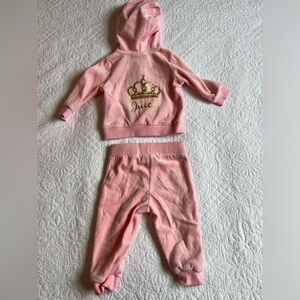 Pink juicy couture tracksuit